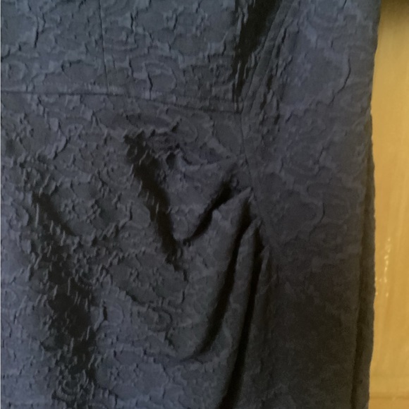 London Times Midi Dress Navy 8 - Picture 6 of 6